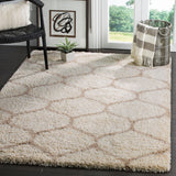 Hudson Arline Geometric Shag Area Rug or Runner