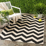 Courtyard Bailey Chevron Indoor/Outdoor Area Rug or Runner
