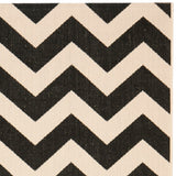 Courtyard Bailey Chevron Indoor/Outdoor Area Rug or Runner