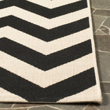 Courtyard Bailey Chevron Indoor/Outdoor Area Rug or Runner