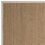 Natural Fiber Maisy Border Area Rug Or Runner