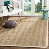 Natural Fiber Maisy Border Area Rug Or Runner